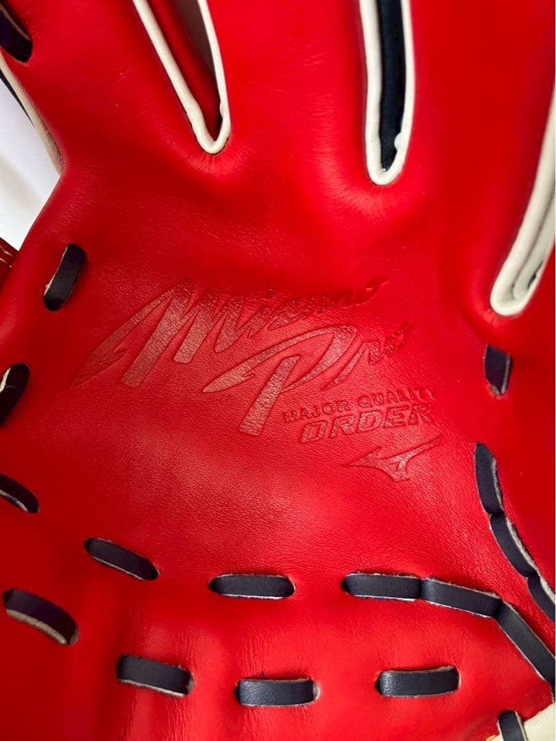 ミズノプロ　軟式　日本製　耕作　内野　HAGA グローブ　オーダー 野球　坂本型