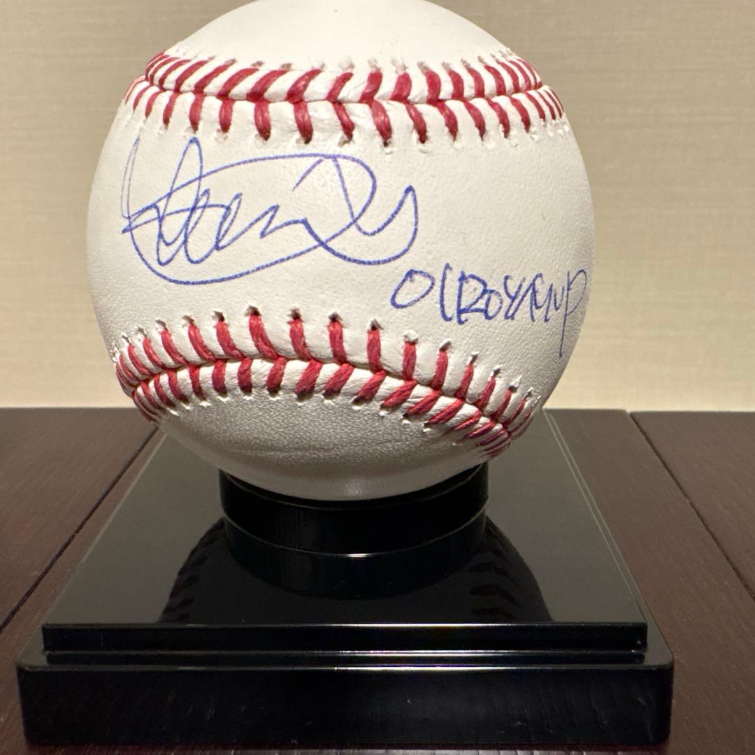 限定値下げ 認証付き イチロー マリナーズ MVP ROY 直筆サイン - メルカリ