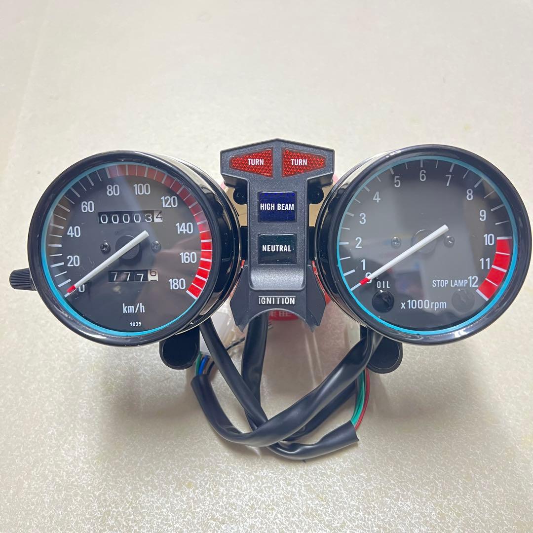 コピーに注意！Z400FX・E1 E2 E3リプロメーター メーターユニット