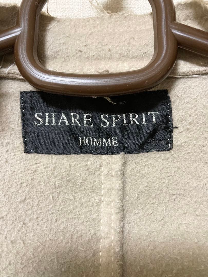 SHARE SPIRITのフード付きコート