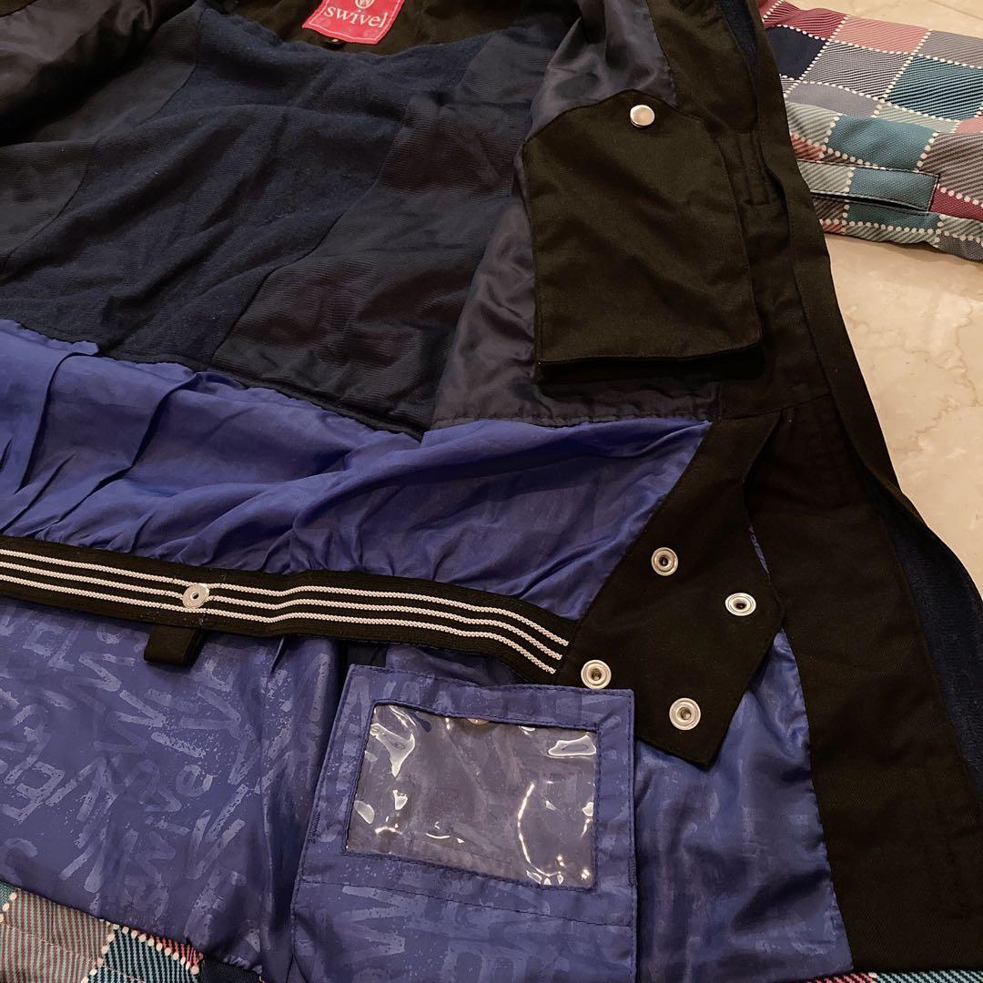 スノーボードウェアスキーウェア　swivel 上下セット