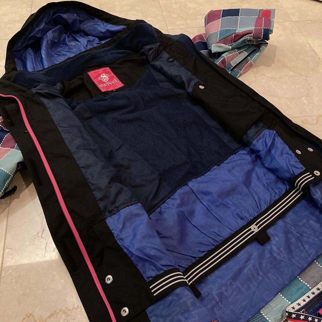 スノーボードウェアスキーウェア　swivel 上下セット