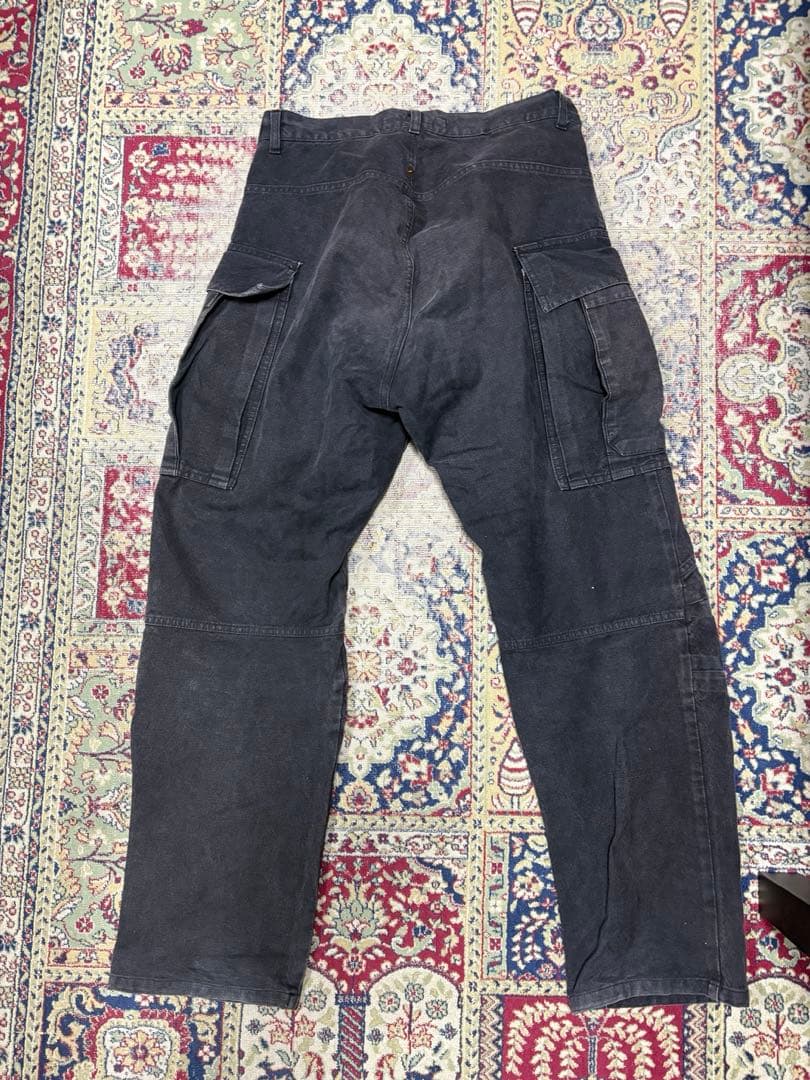 andrew mackenzie ダークグレー カーゴパンツ