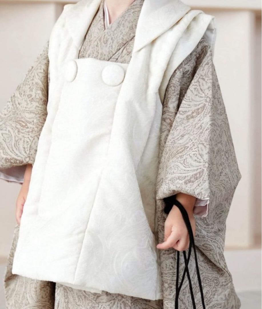 utatane 七五三　3歳男の子　被布着物セット