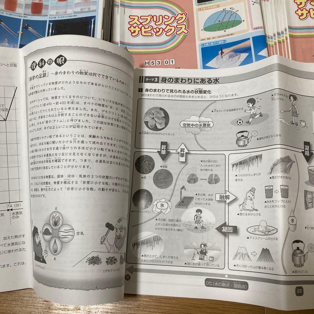 完全】SAPIX5年 理科テキスト1年分：ポイントチェック・デイリー