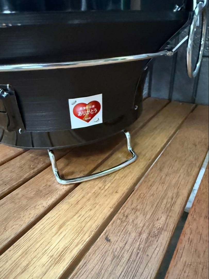 最終値下げ 大成コンロ 新品未使用 丸型 大 黒七輪