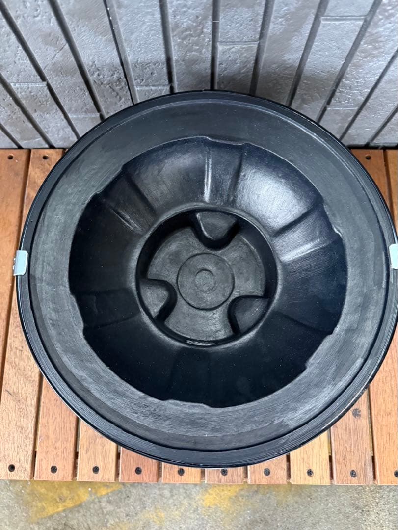 最終値下げ 大成コンロ 新品未使用 丸型 大 黒七輪