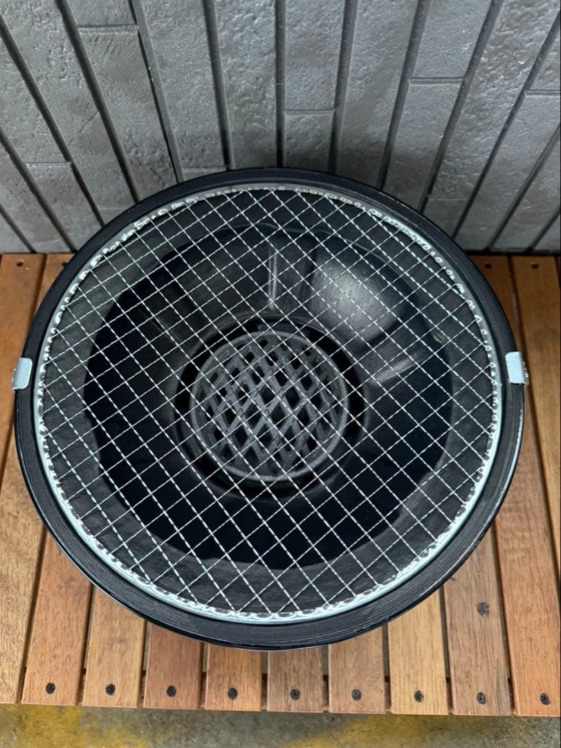 最終値下げ 大成コンロ 新品未使用 丸型 大 黒七輪