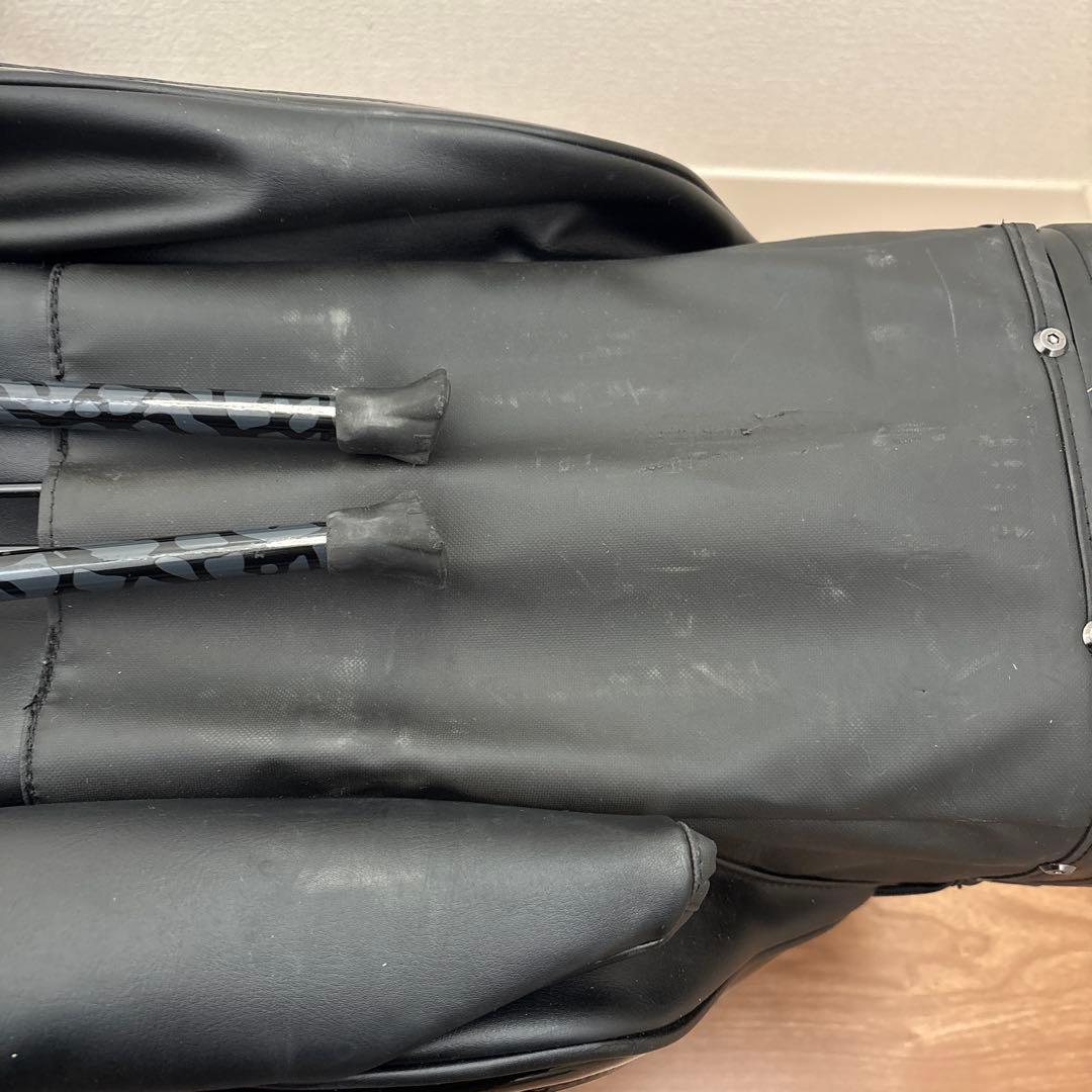 JORDAN フェイドアウェイプレミアムゴルフバッグ ブラック/レッド