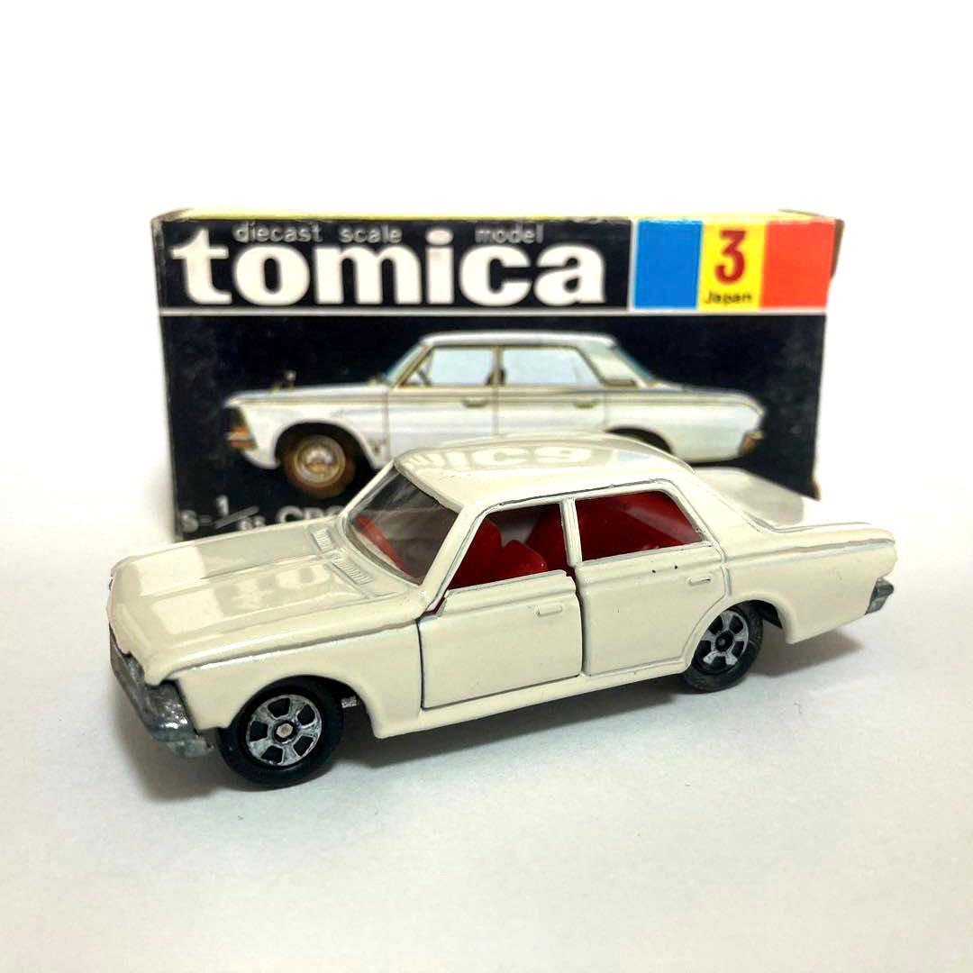 トミカ クラウン スーパーデラックス No,3 日本製 1Aホイール 色指定箱