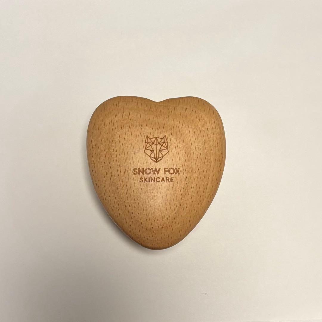 プレミアム FOX カッサ ウッド ミニハート ヘアブラシ