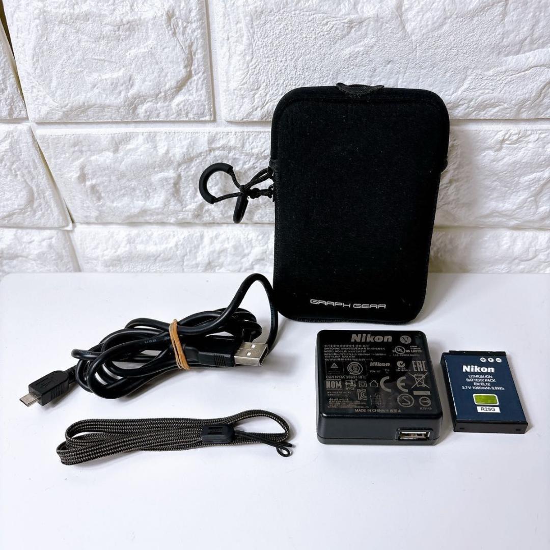 ニコン クールピクス Nikon S9600 コンパクトデジタルカメラ ブラック