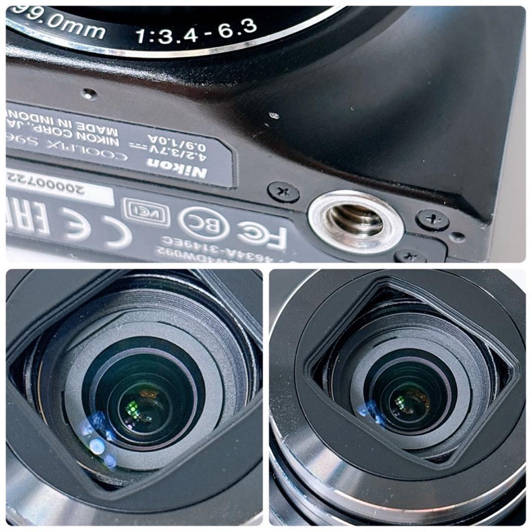 ニコン クールピクス Nikon S9600 コンパクトデジタルカメラ ブラック