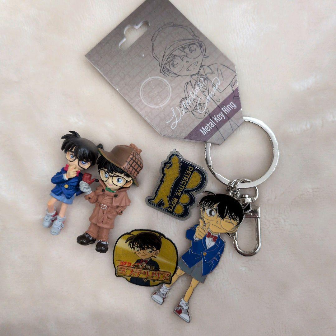 名探偵コナン グッズ セット まとめ 希少 ピンバッジ フィギュア