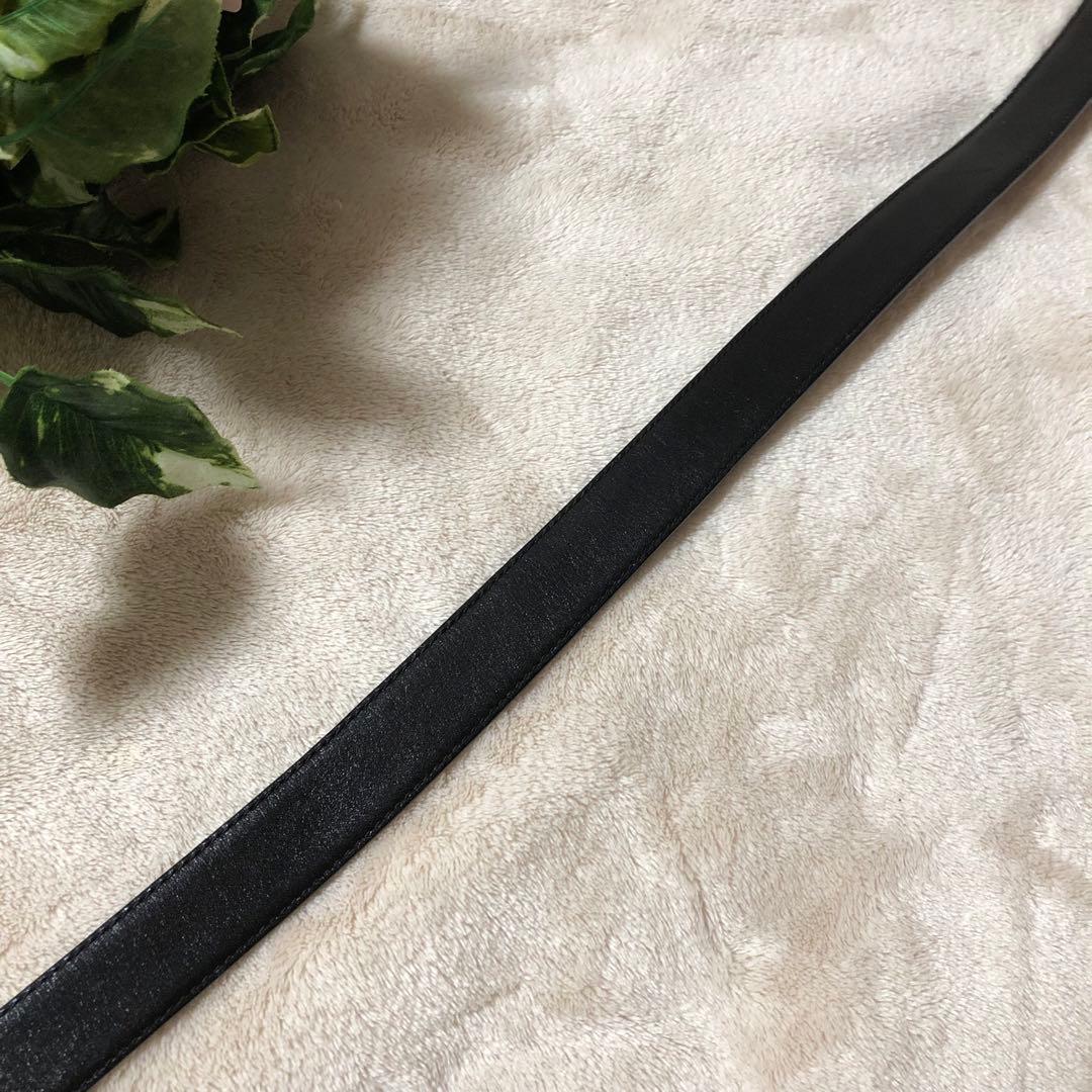 たんぽぽ　未使用に近い極美品♡ セリーヌ　ベルト　馬車　ゴールド　黒