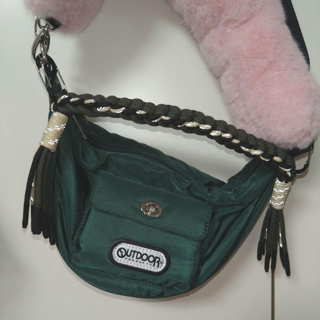 NON TOKYO 3WAY FUR HANDLE BAG OUTDOOR