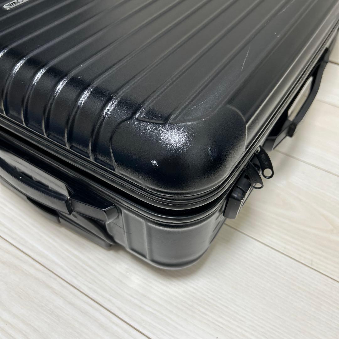 リモワ　RIMOWA スーツケース ブラック TSAなし　2輪　廃盤品