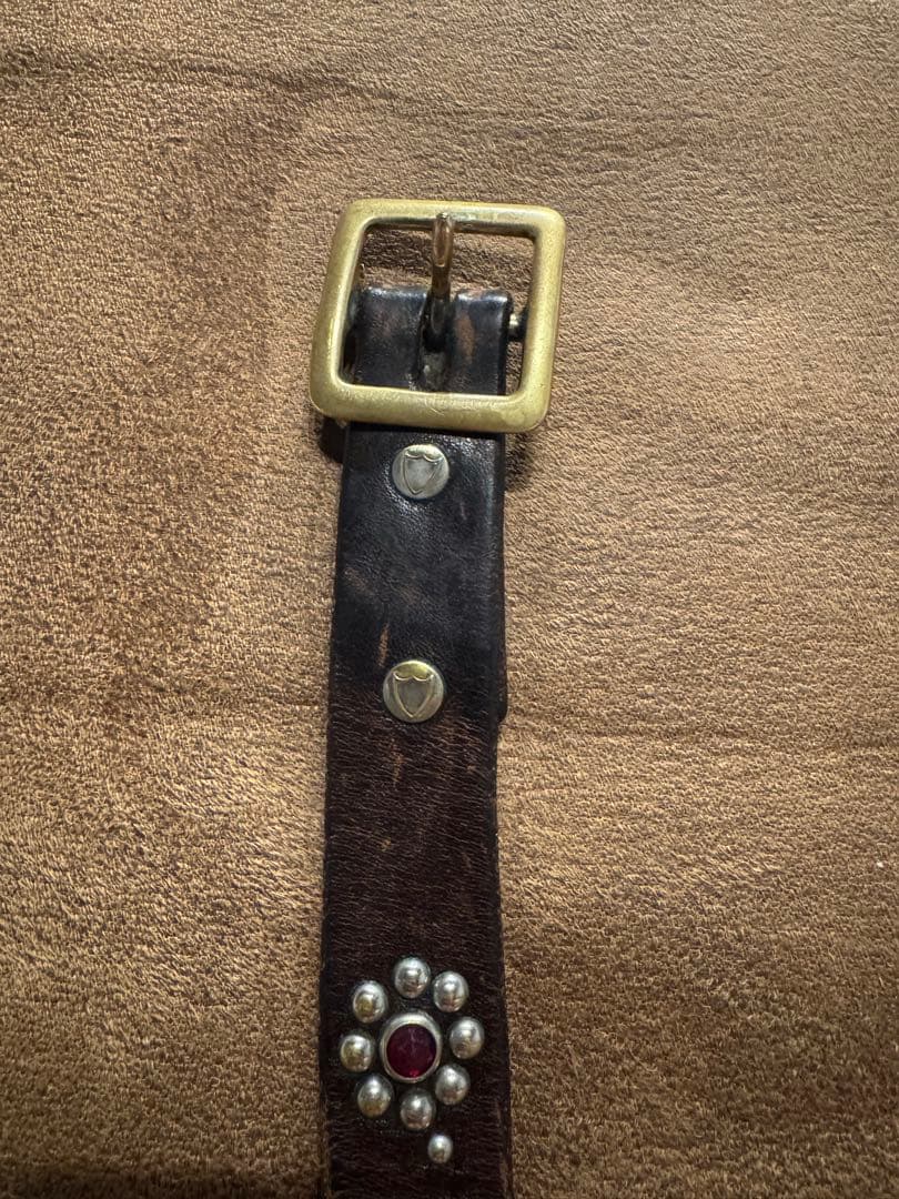 スタンダードカリフォルニア　HTCナローベルト フラワースタッズ