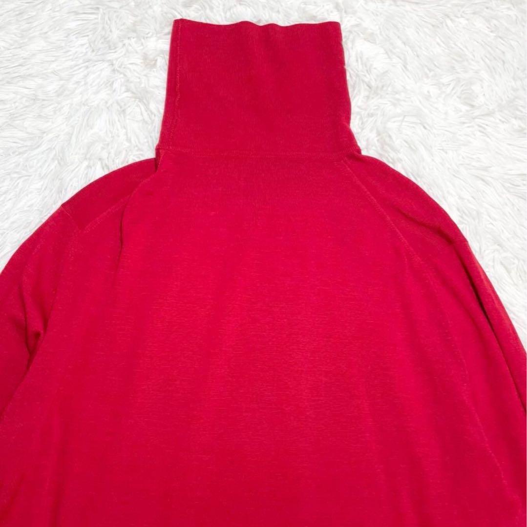 JOHN SMEDLEY レッド セーター M/L