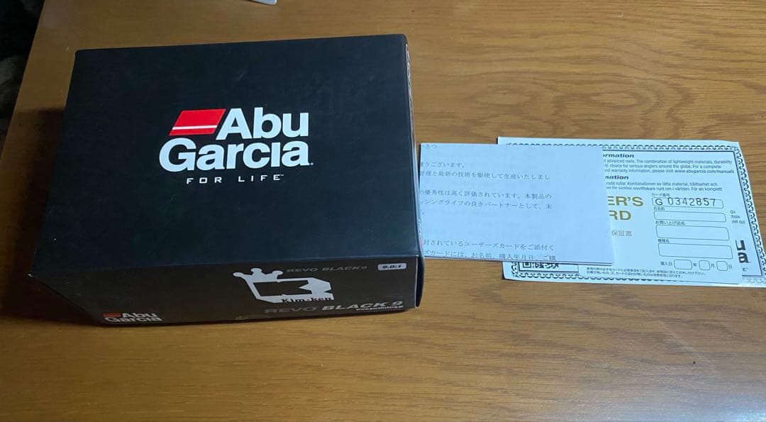 リール AbuGarcia Revo BLACK9