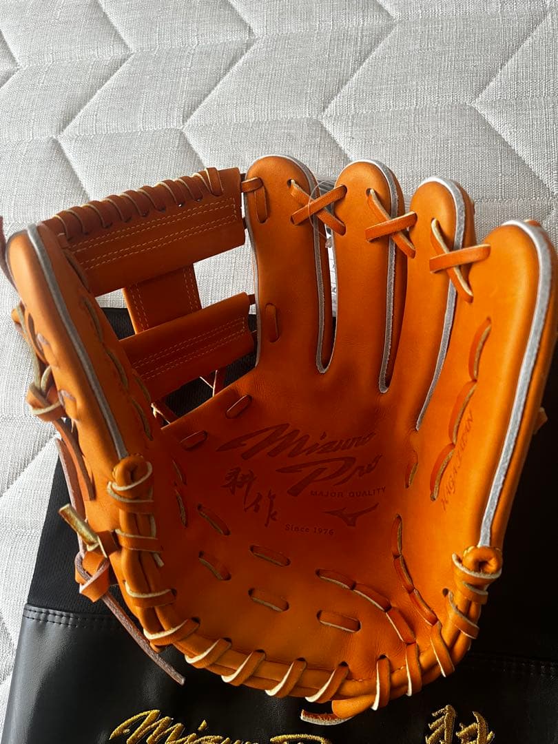 即決価格☆【限定】ミズノプロ　岸本耕作マイスター監修グラブ