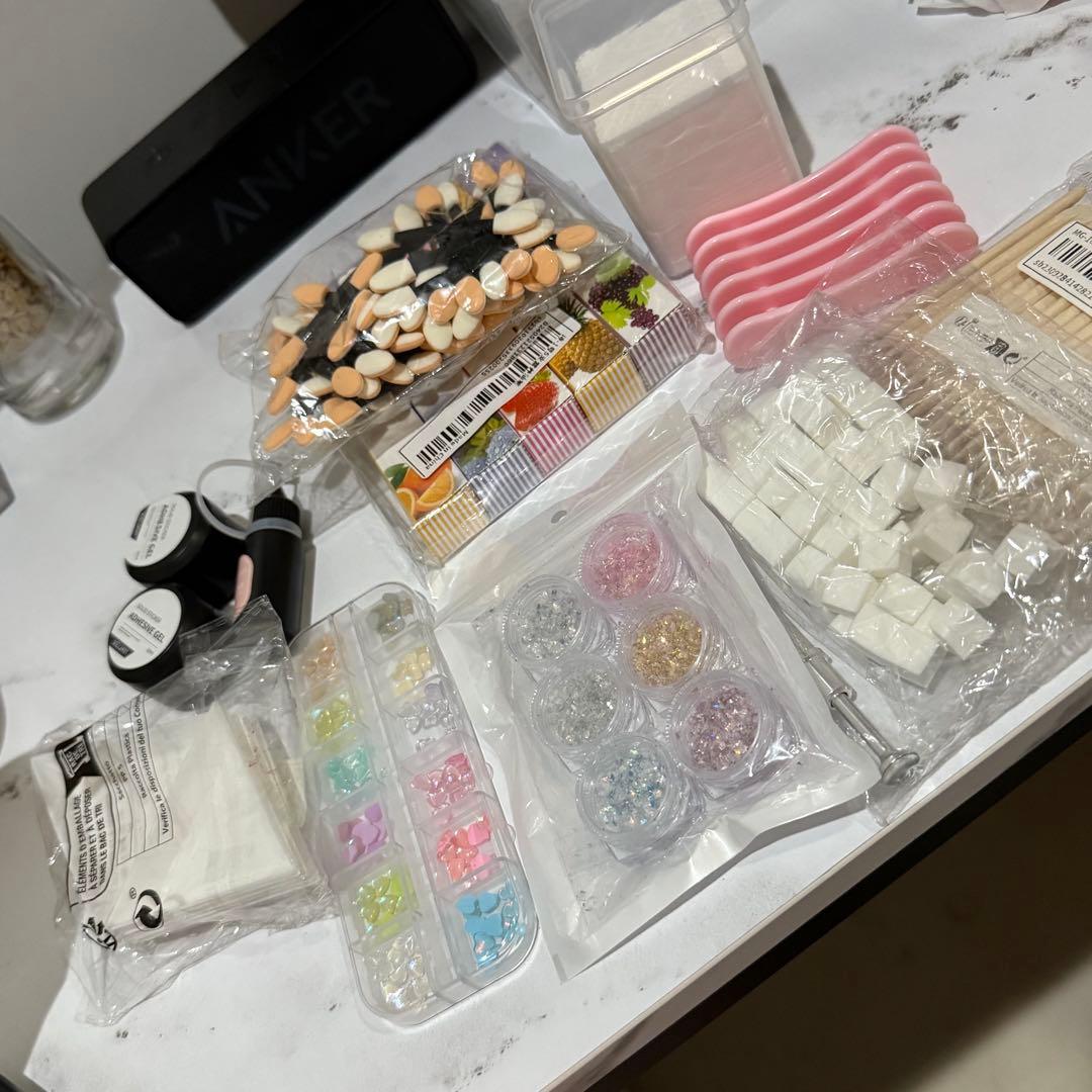 合計150点以上】マグネットジェル ライト パーツ チップなどまとめ売り