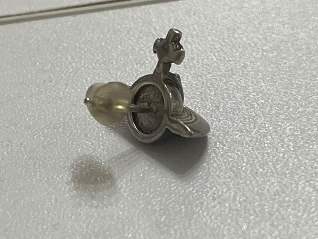 シルバー925 ソリッドオーブピアス　ナノオーブピアス