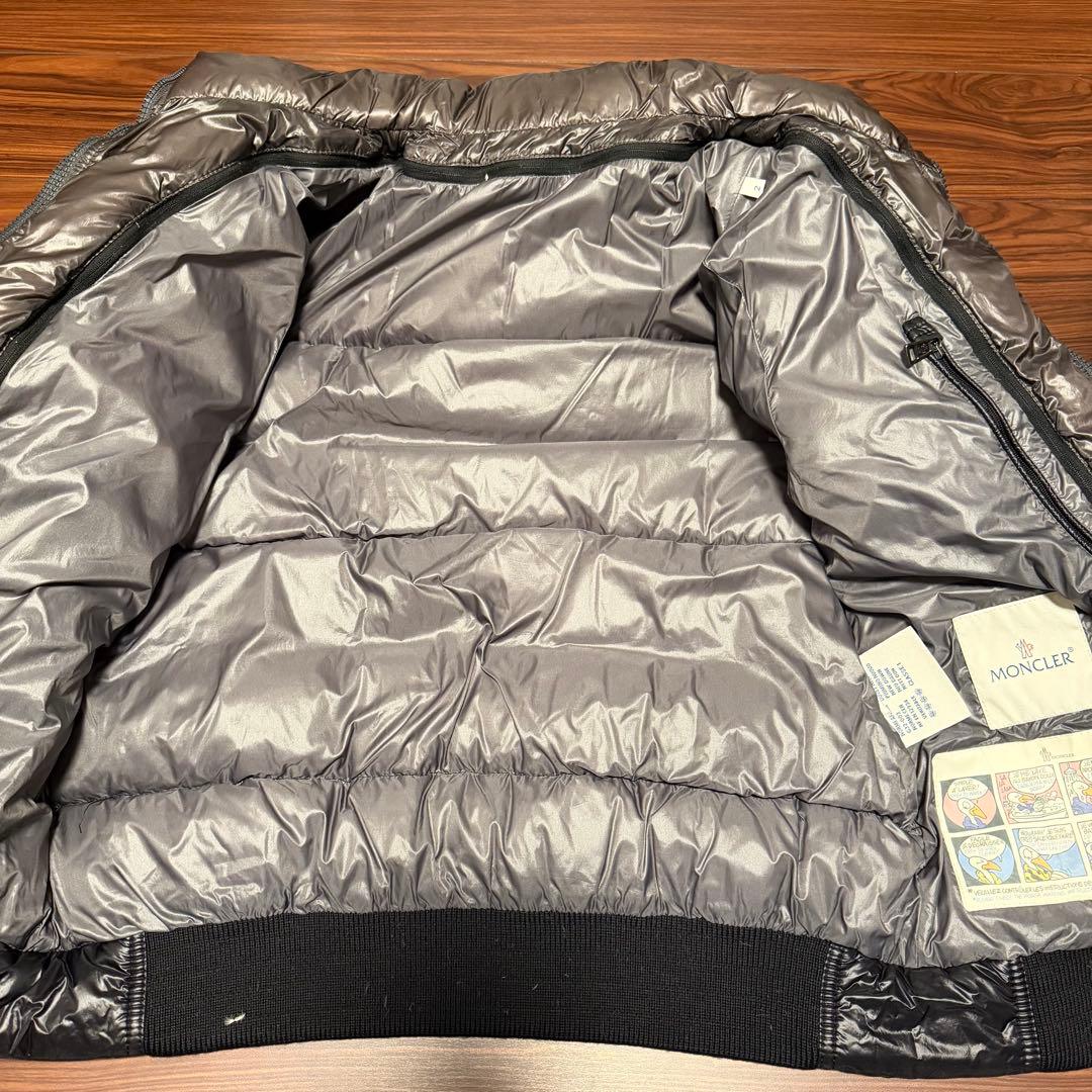 モンクレール ダウンジャケット 2way ブラック サイズ2 正規品 フード付き