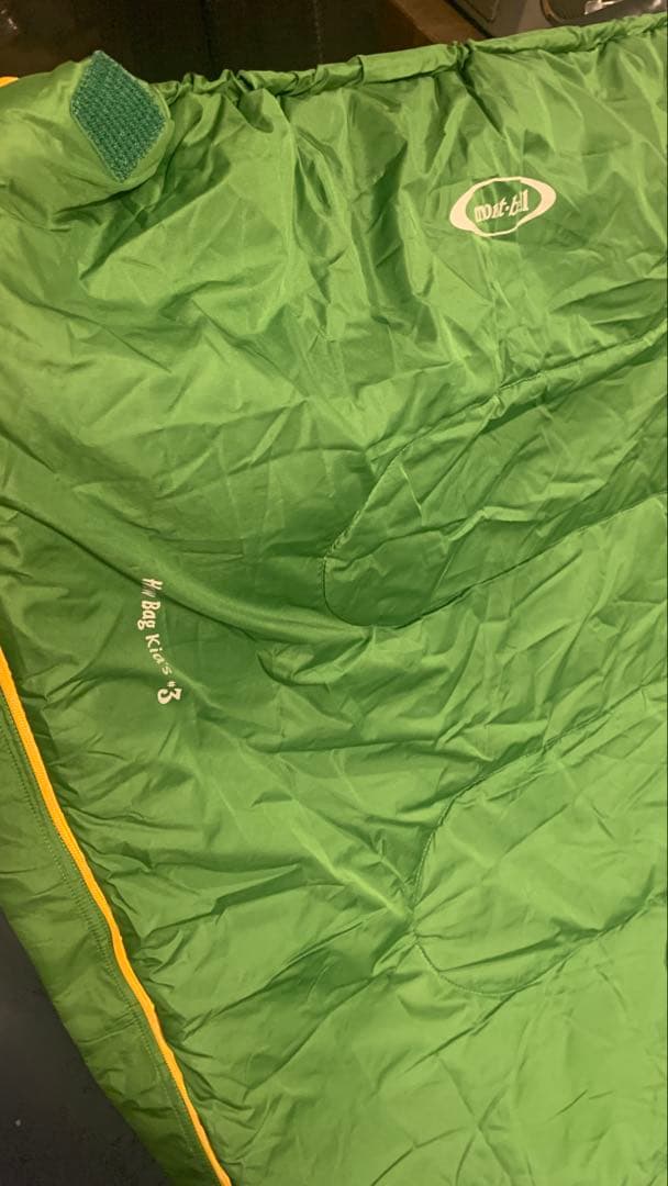 mont-bell 子供用　寝袋　シェラフ　#3 2個