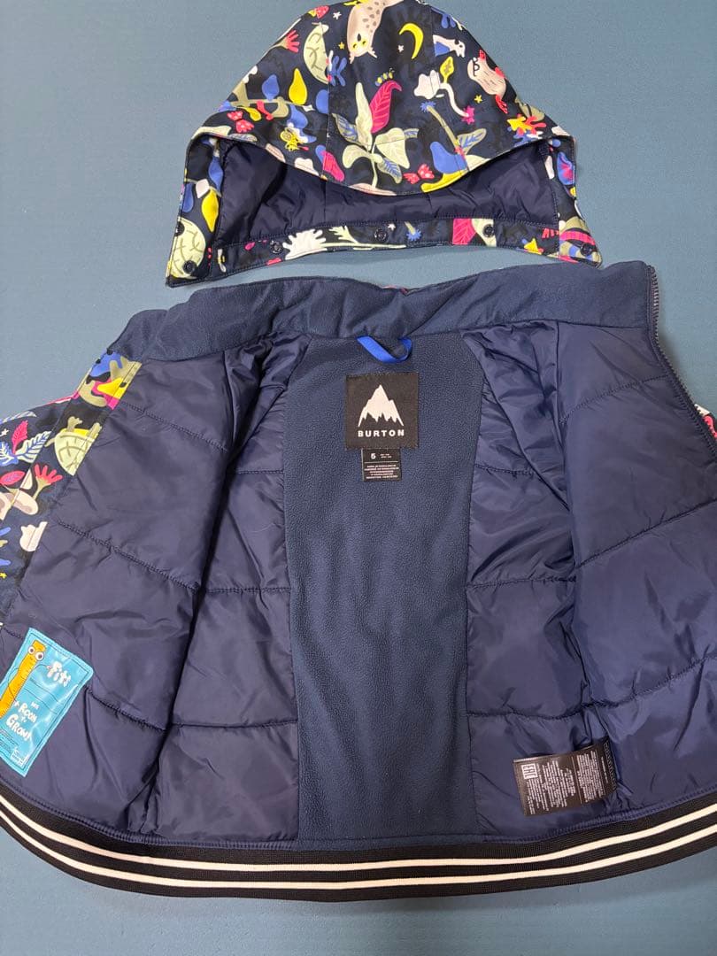 バートン　110 120スノーボードウェア　子供　キッズ BURTON ビブ