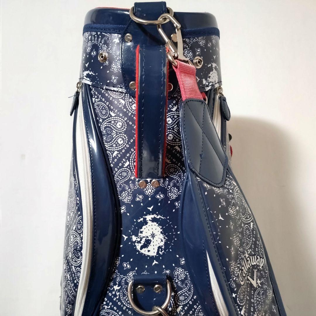 Callaway　キャディバック　ゴルフバッグ　キャロウェイ　ペイズリー柄