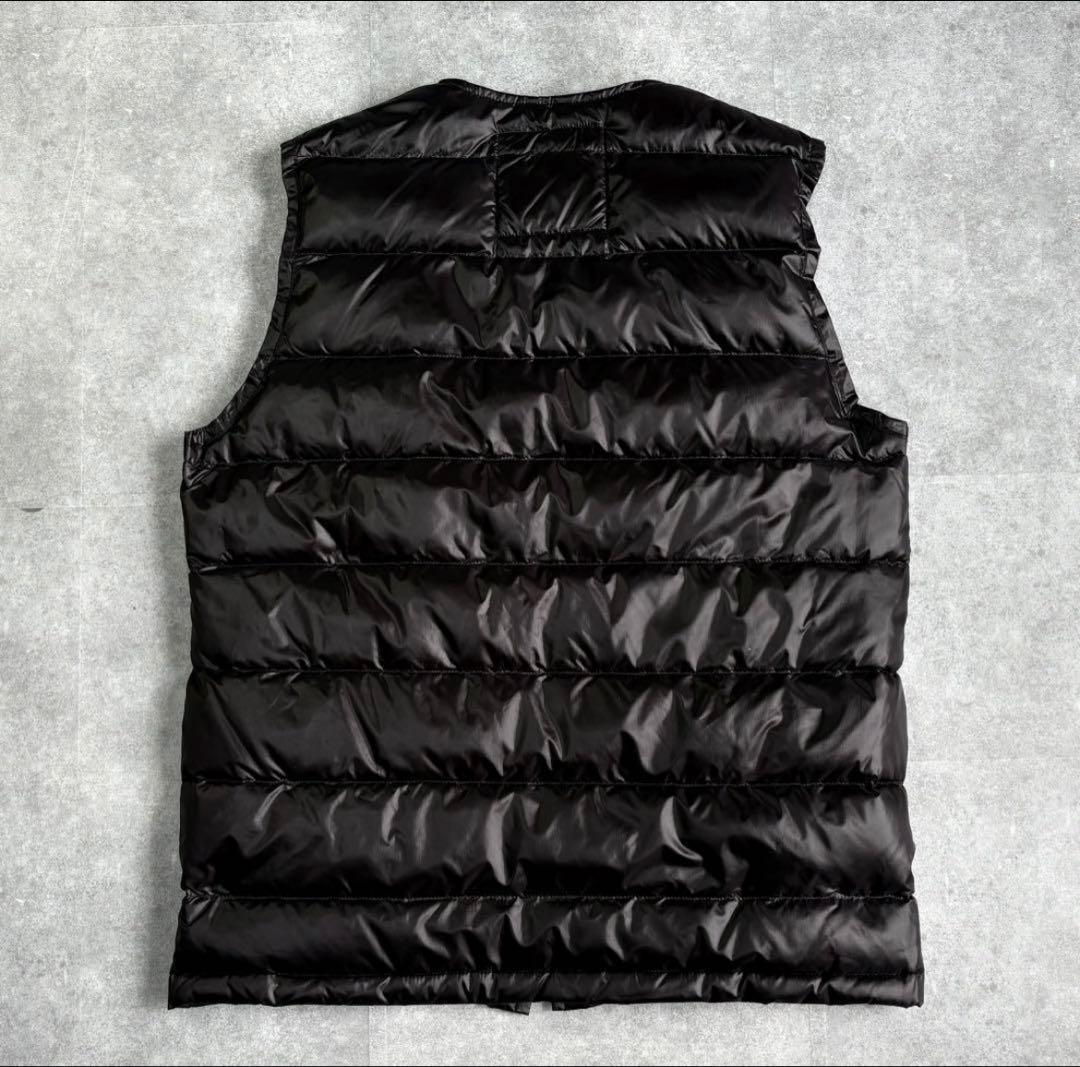 西川ダウン × ナノユニバース 3way ステンカラーコート★ネイビー濃紺激安