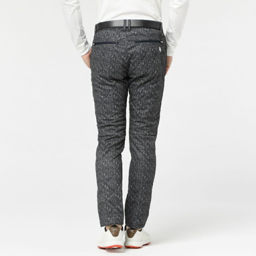 【新品】パーリーゲイツ 秋冬 暖パン ダイヤキルトヘリンボーン サイズ２