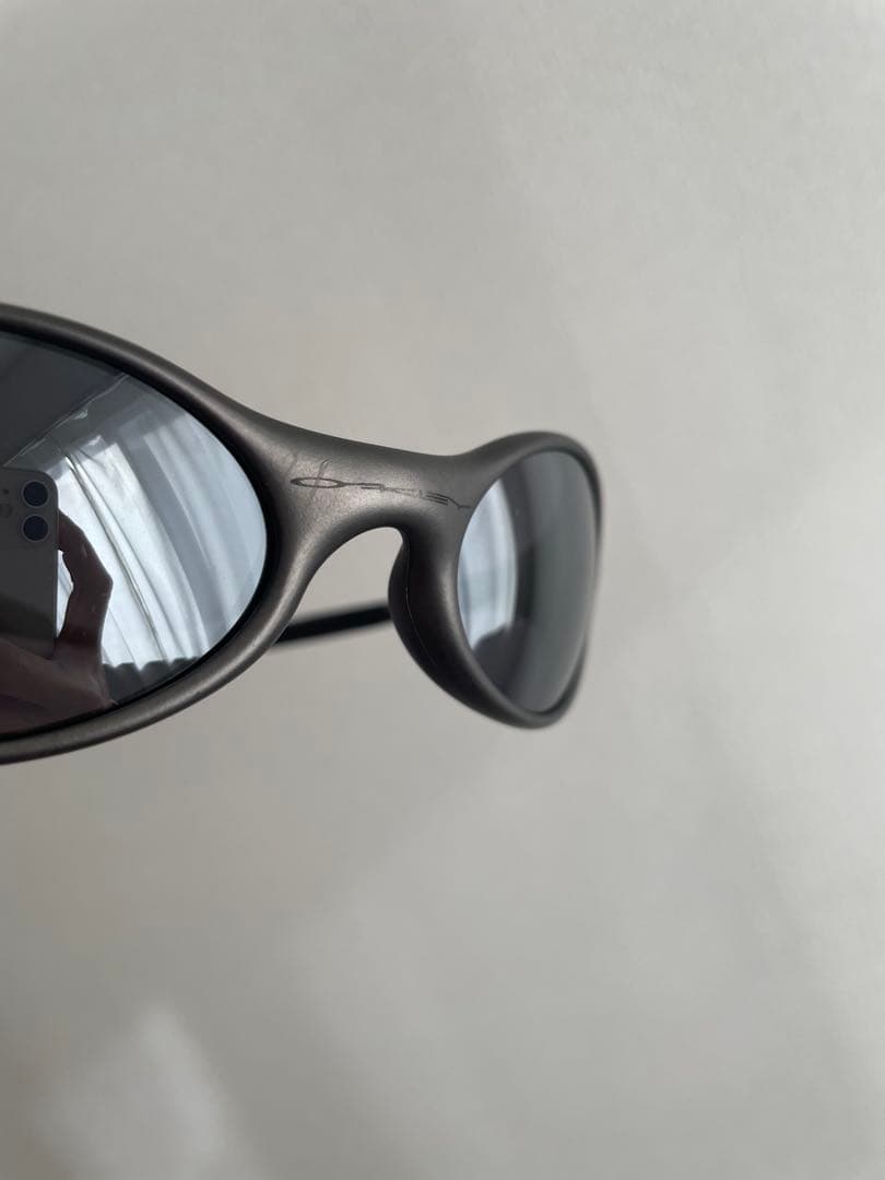 90s オークリー アイジャケット サングラス グレー 値下げ不可