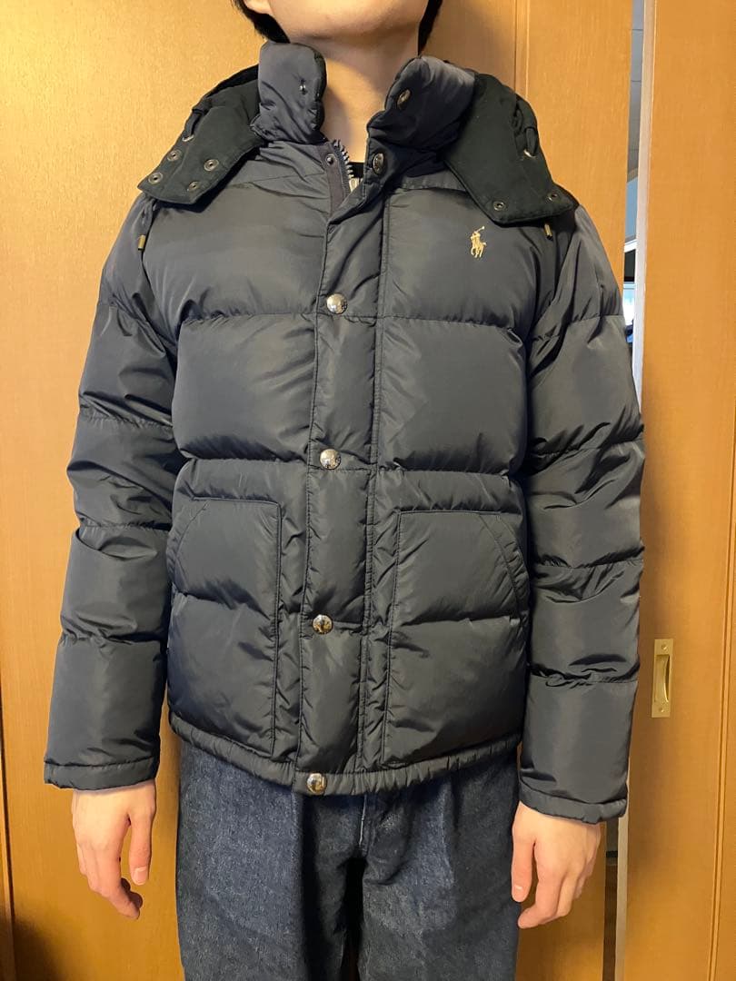 ポロラルフローレン ダウンジャケット M ネイビー
