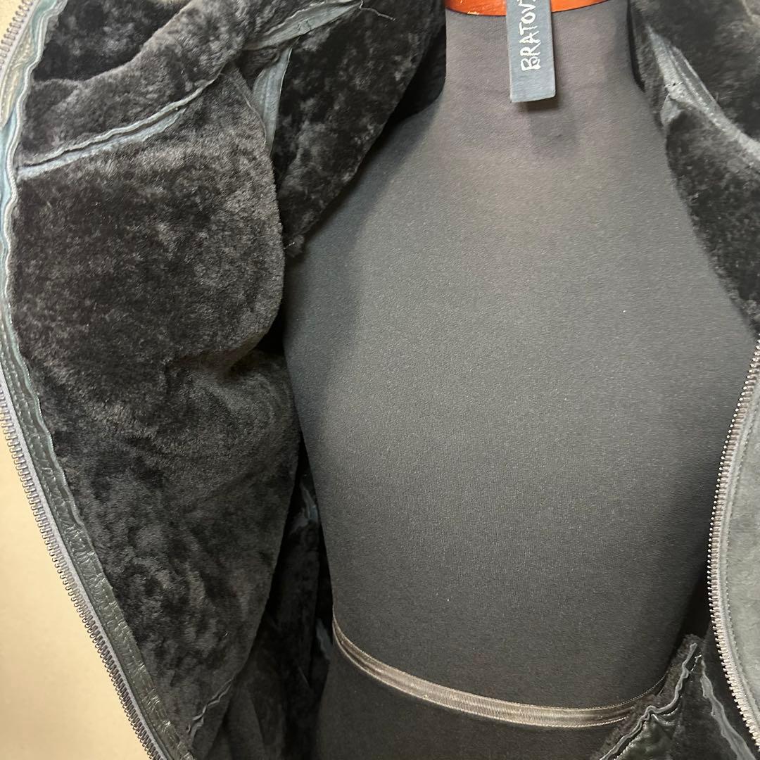 極上ムートン】BRATOVICHムートンコート Giorgio Brato - メルカリ