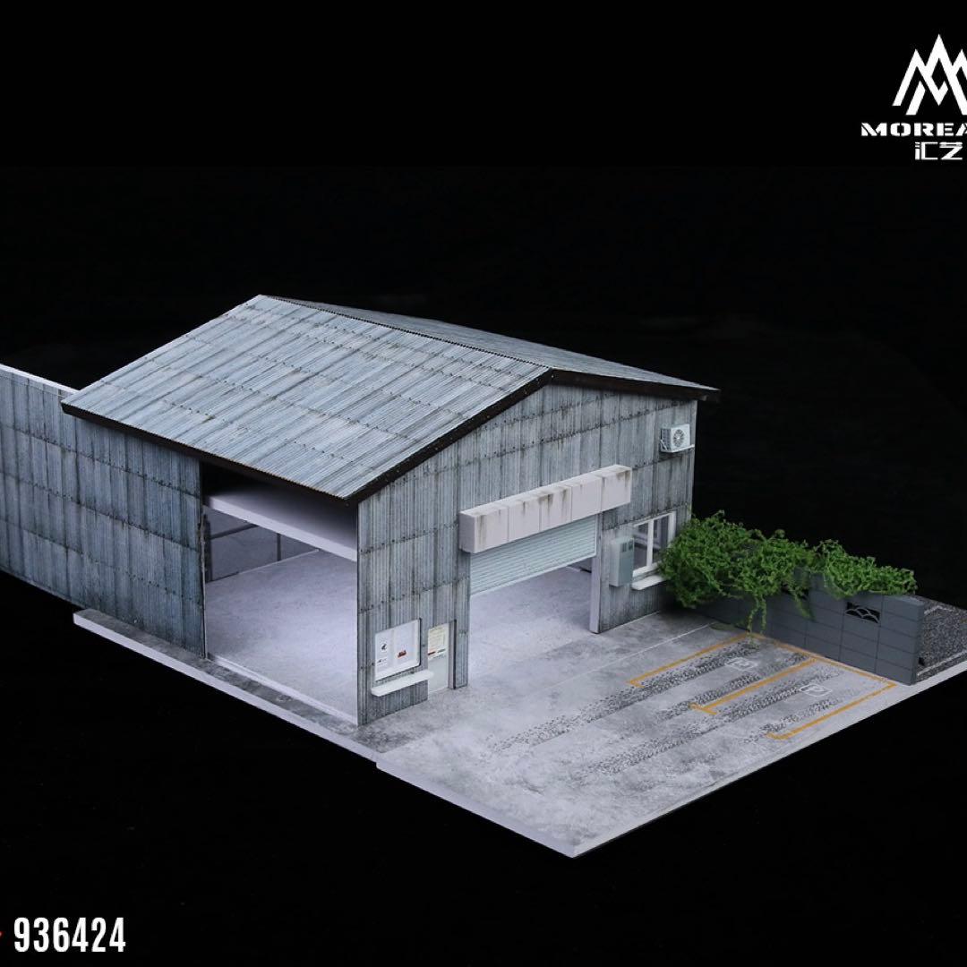 《最新入荷》1/64 工場建物 LED照明付き 新品・未使用品