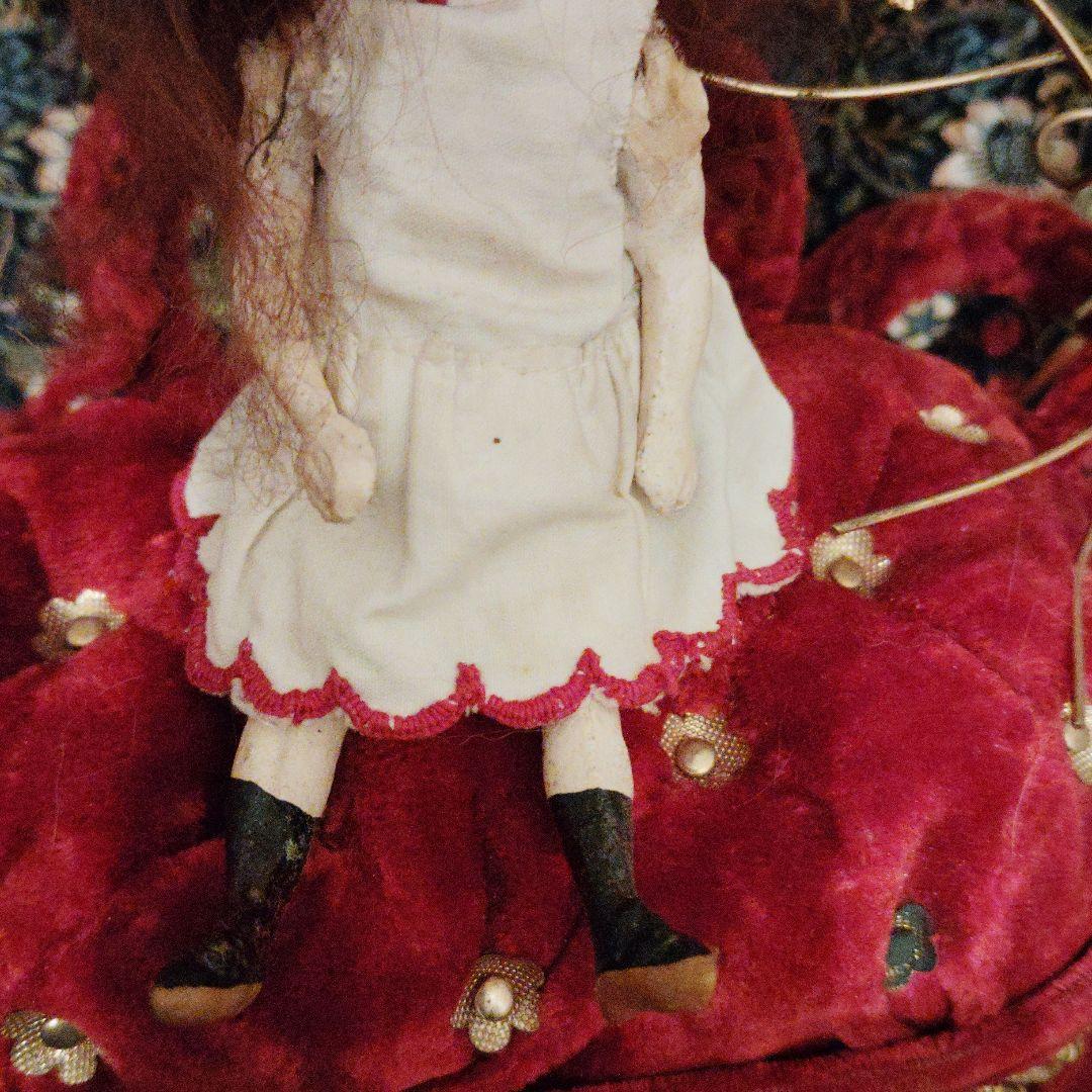 花かんむりのミニョネット♡アンティークドール
