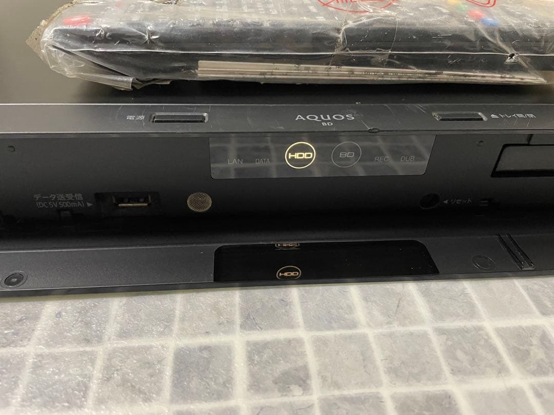 Sharp 2B-C10BW1 ブルーレイレコーダー 動作品