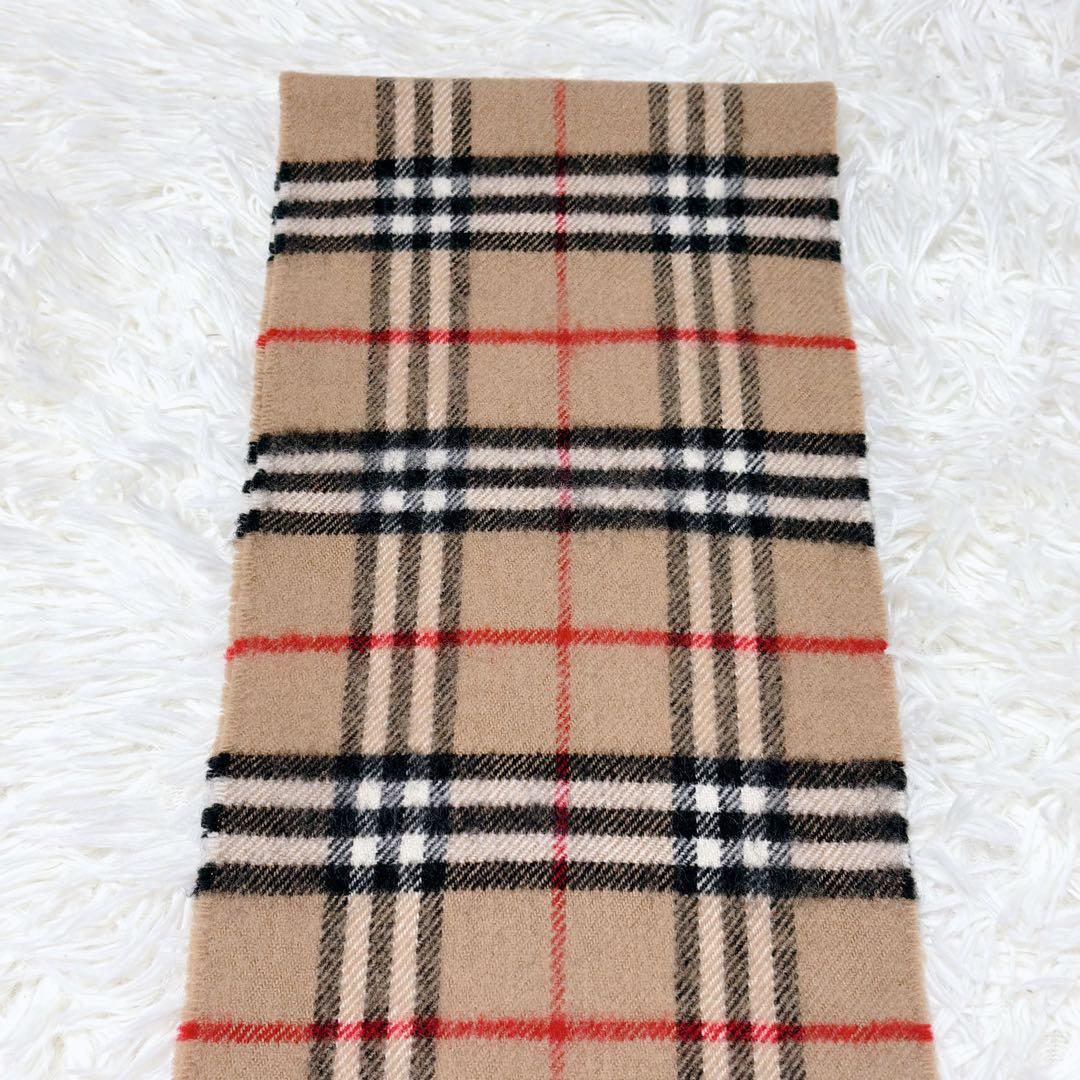 BURBERRY LONDON バーバリー マフラー ラムウール ノバチェック