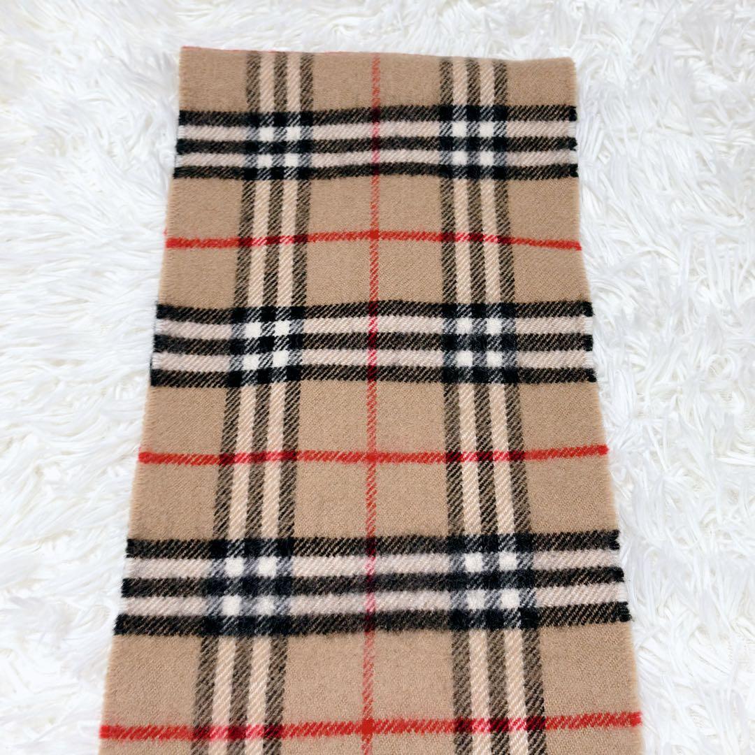 BURBERRY LONDON バーバリー マフラー ラムウール ノバチェック