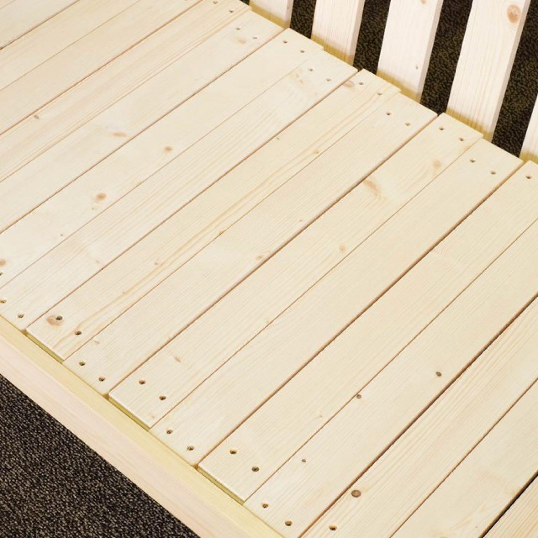 F 新品 北欧パイン ソファベッド フレーム 伸長 セミダブル すのこベッド