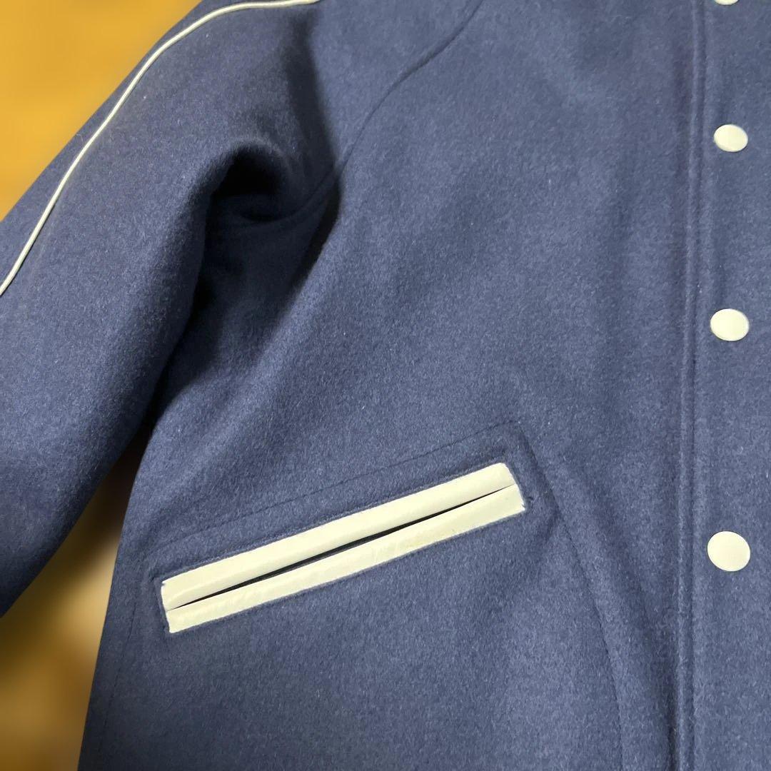 ほぼ未使用　極美品　スタンダードカリフォルニア　スタジャン L ウールジャケット