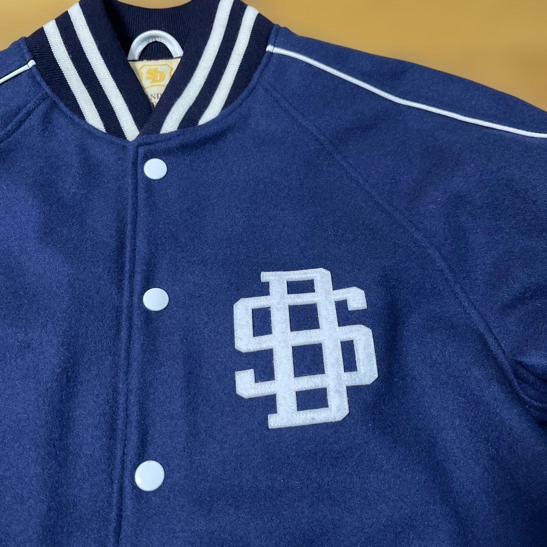 ほぼ未使用　極美品　スタンダードカリフォルニア　スタジャン L ウールジャケット