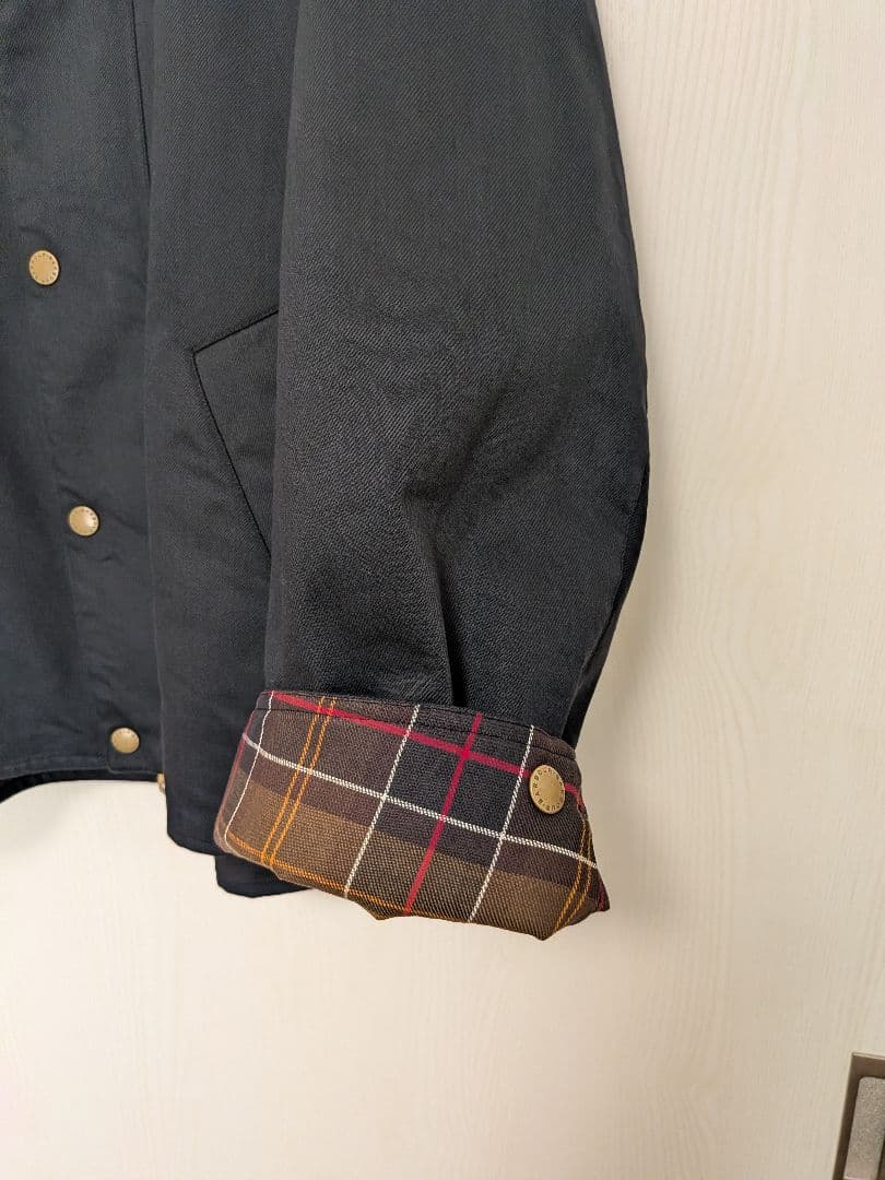 Barbourコーデュラデニム トランスポートジャケット