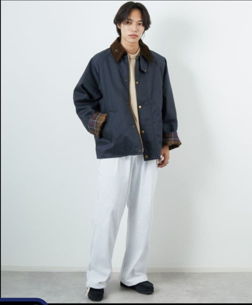 Barbourコーデュラデニム トランスポートジャケット