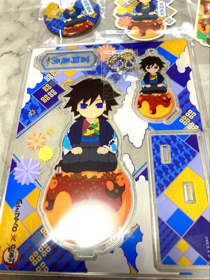 銀だこ 鬼滅 ufotable描き下ろし キャラクターセット 冨岡義勇 受注