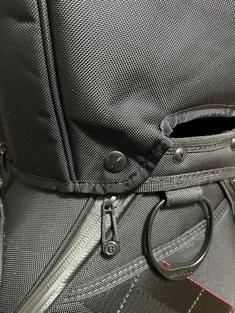 BRIEFING キャディバッグ ブラック/レッド