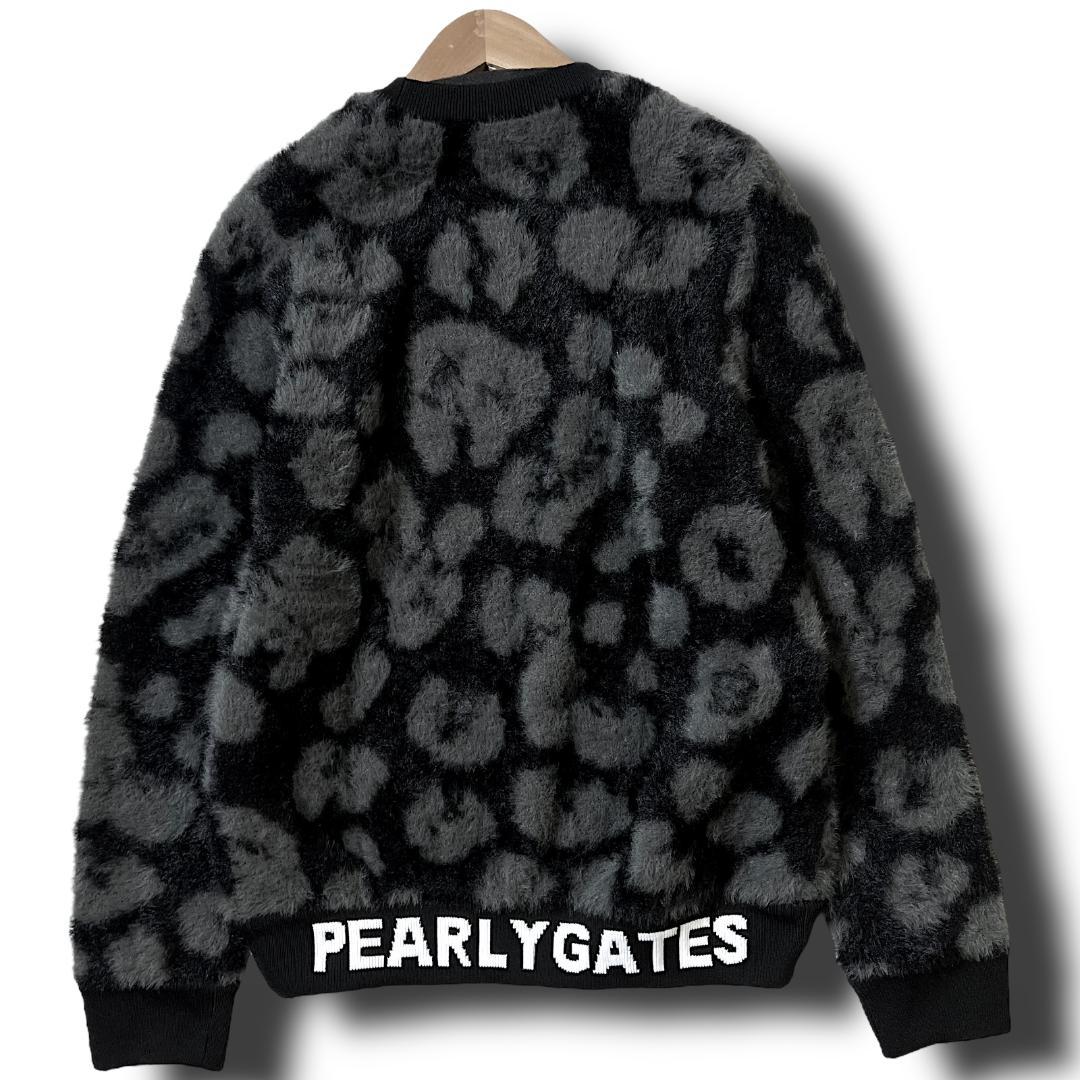 1 パーリーゲイツ シャギーサーマル レオパード ニット セーター 011