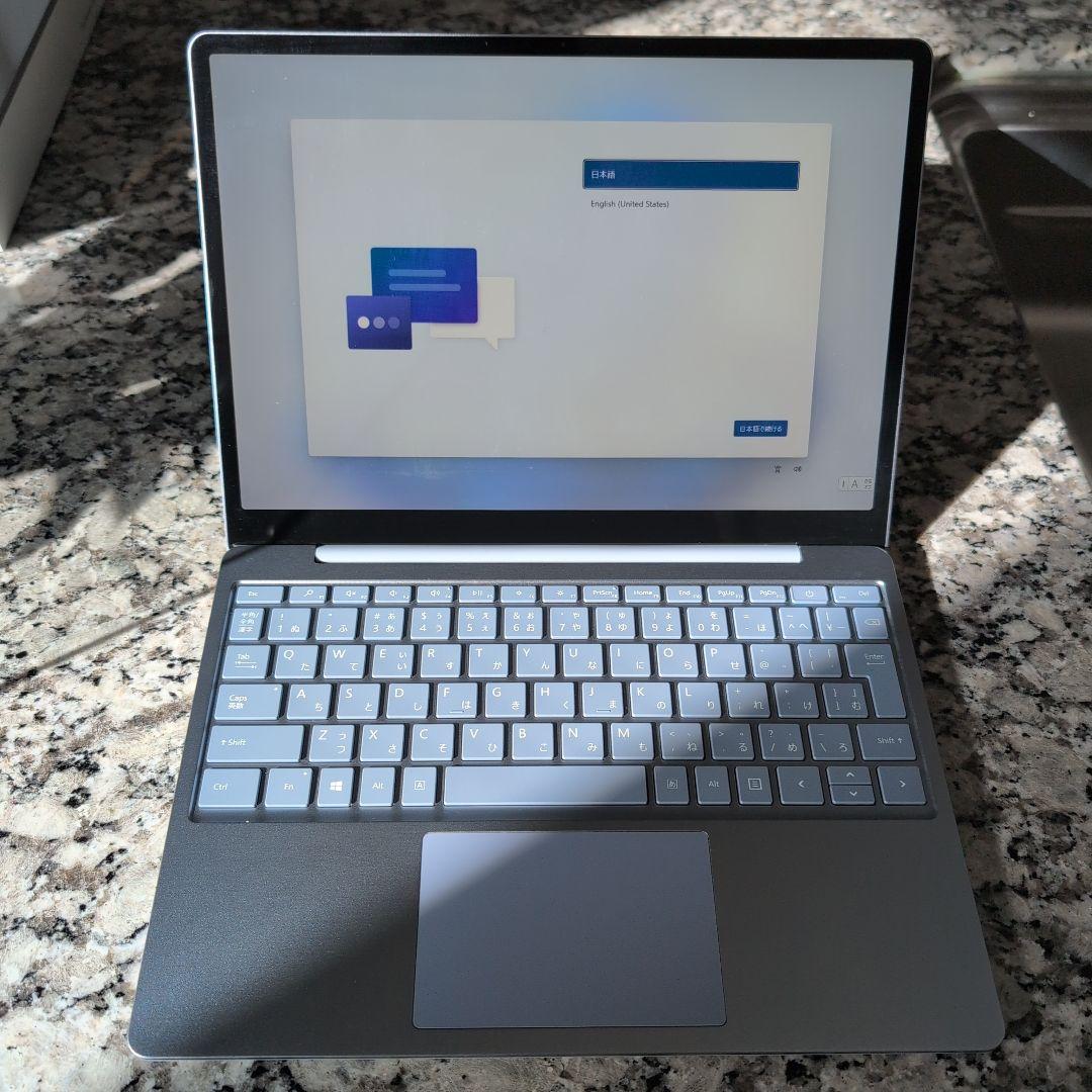 マイクロソフト Surface Laptop Go アイスブルー